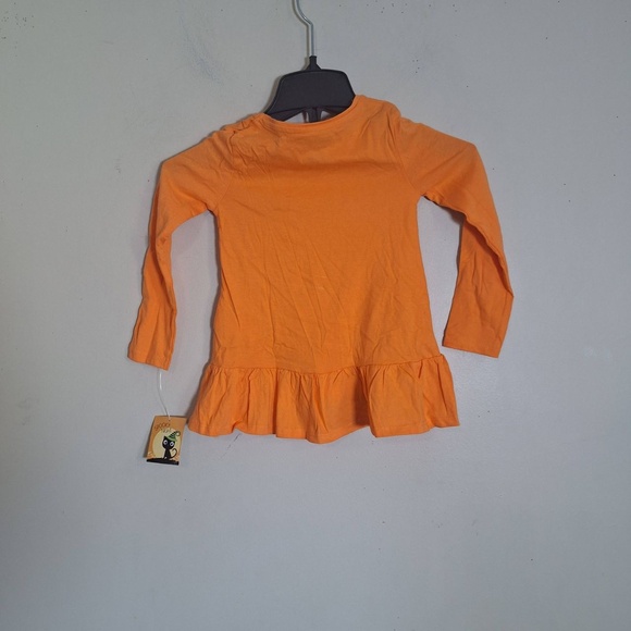 Spooky Night Orange Halloween Graphic Sequins Fantasy T-Shirt Size XS (4) - Picture 7 of 7